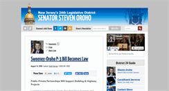 Desktop Screenshot of oroho.senatenj.com