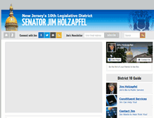 Tablet Screenshot of holzapfel.senatenj.com