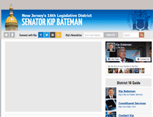 Tablet Screenshot of bateman.senatenj.com